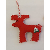 Felt Mini 2D Reindeer