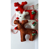 Felt Mini 2D Reindeer