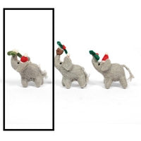 *NEW* Felt Christmas Mini Elephants