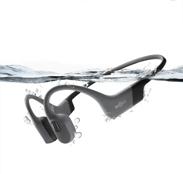SHOKZ Open Swim Pro グレー SHOKZ Bone Conduction Headphones - Open Swim Pro| Hi Kent
