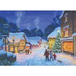 Christmas Card: The Old Village at Christmas