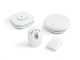 Echo Alert Wireless Home Alert System (includes smoke alarm, pager, bell push and sound sensor)