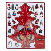 *NEW* Mini Wooden Christmas Tree with Ornaments