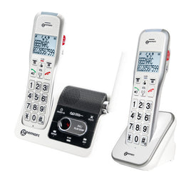 Amplidect 595-2 U.L.E. Cordless Twin Phones with Answer Machine